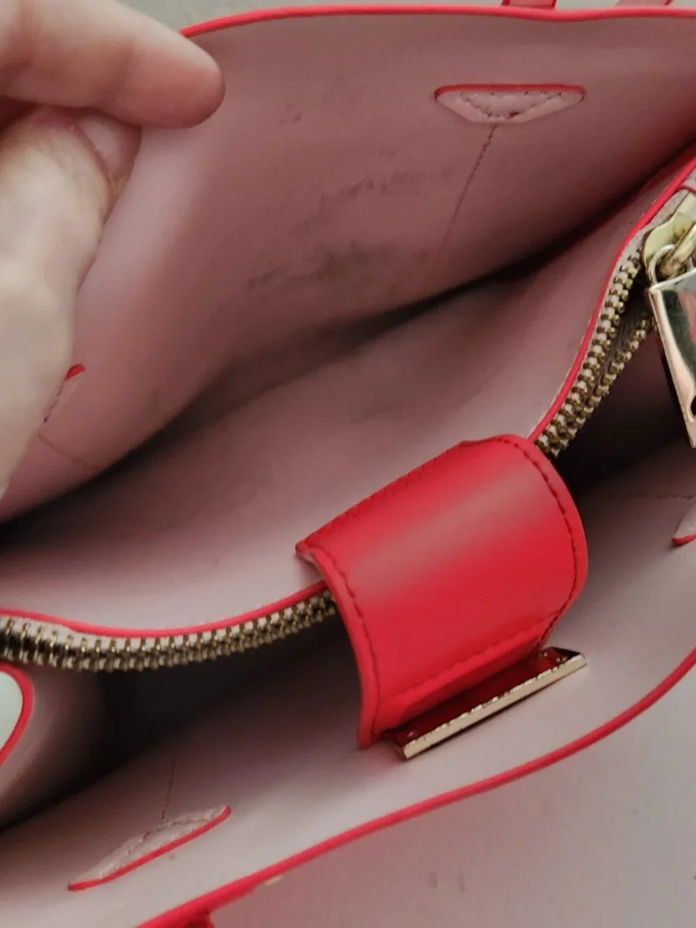Euc Kate Spade Ny Pink Leather Shoulder Bag Purse